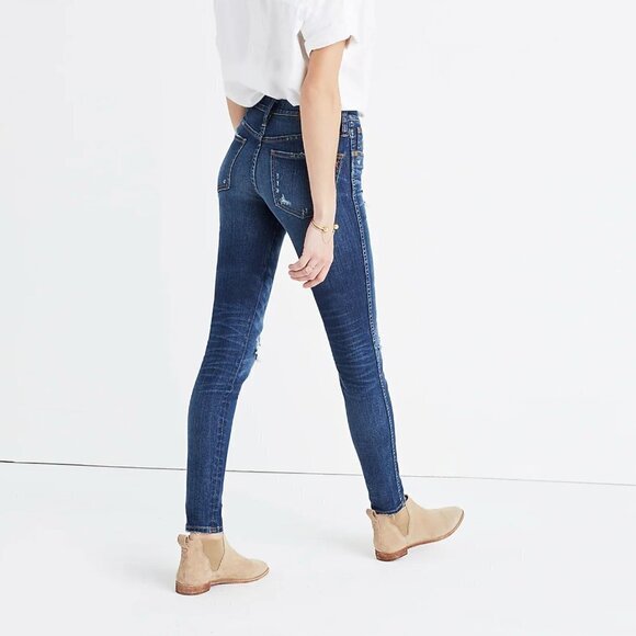 Madewell 9" High Riser Skinny Skinny Jeans - Picture 3 of 13